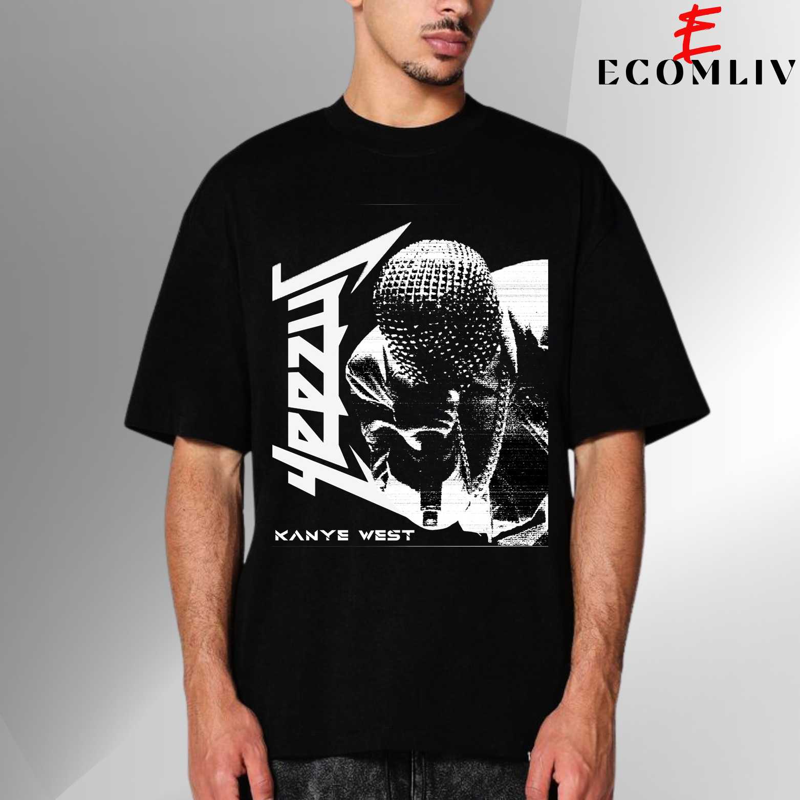 Kanye West Yeezus T-Shirt, Unisex Album Graphic Tee, Hip Hop Streetwear Shirt